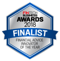 FinTech Business Finalist Badge 2018 Innovator
