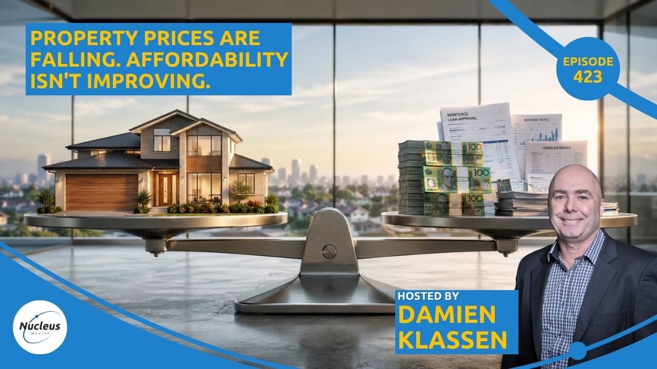 Property Prices Are Falling. Affordability Isn't Improving. | Nucleus Investment Insights
