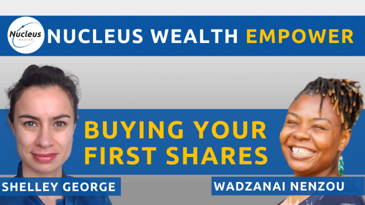 Buying your first shares with wadzanai nenzou podcast thumbnail